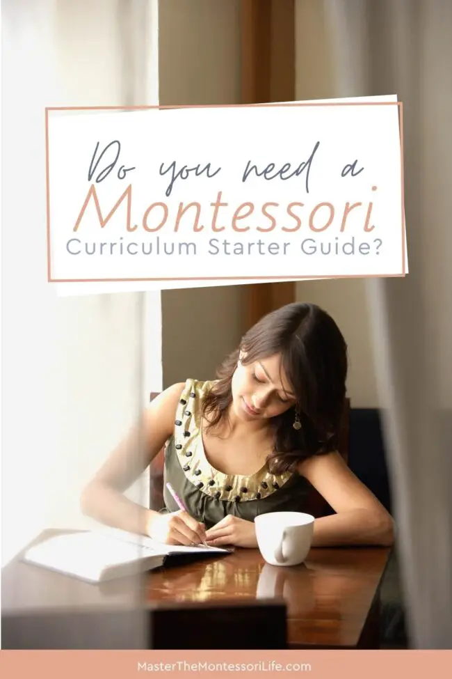 There are some keys and tricks that I figured out about the Montessori Curriculum by using a starter guide that I am going to share with you in this post.