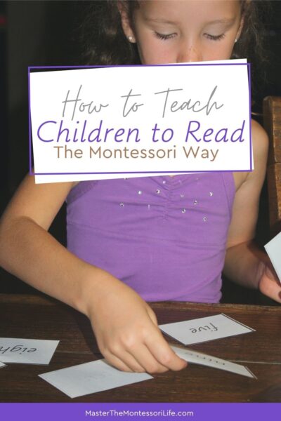 Let me help you a bit today by showing you one thing that you can do to shortcut a child's path to reading using this Montessori Language Arts resource.