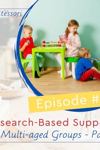 Research-Based Support for Montessori Multi-age Groups - Part 1 Multi-age grouping is intended to maximize learning potential... if done right, whether it's at a Montessori school or doing Montessori at home. The Montessori Method has gotten it right. Come and find out why!