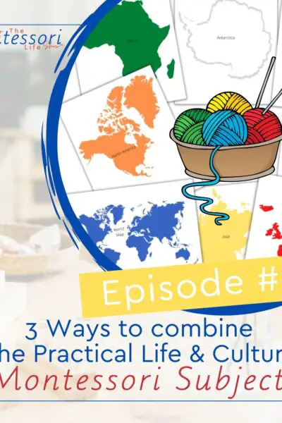 Here is the activity that will solve so much of your overwhelm whe it comes to combining Montessori subjects for multiple uses!