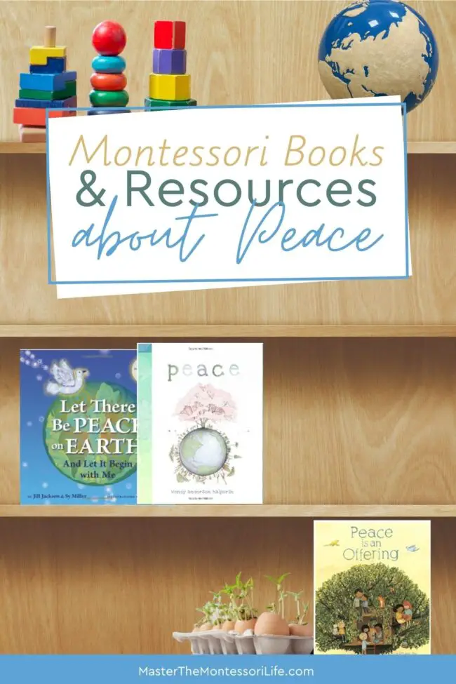 We begin by discussing the concept or idea of peace, and then we provide concrete examples that children can easily relate to in their own lives.