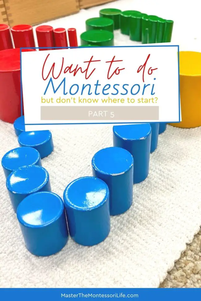 In this post, we will wrap up this 5-part series by discussing how children learn best when doing Montessori at home.