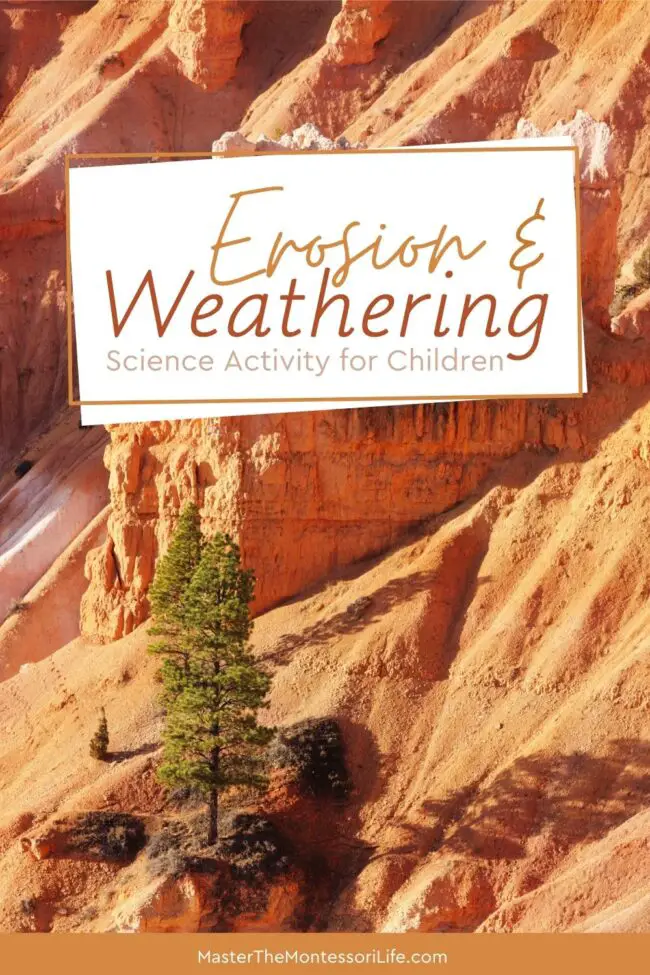 In this Science activity with detailed pictures, children will learn what erosion and weathering are, how to tell the difference between the two.