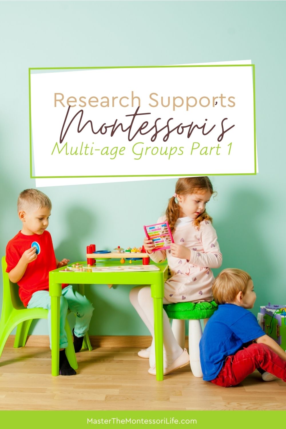 Research Supports Montessori Multi-aged Groups - Part 1