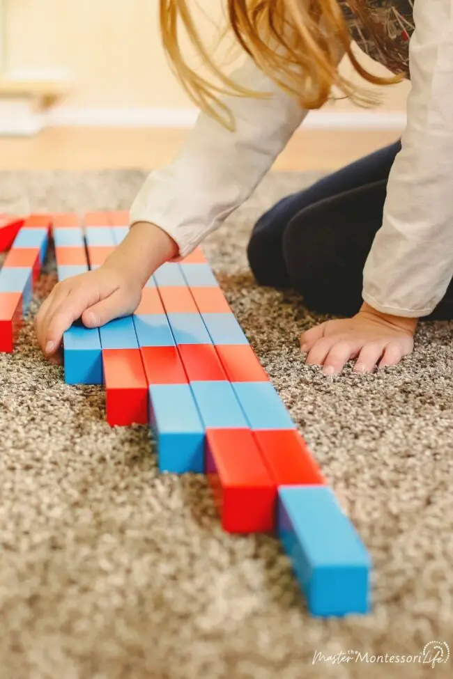 When thinking about Montessroi Math, you can be intimidated by that. But don't fret. Here is a great way to get started!