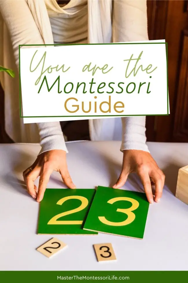 Today, we’re going to be talking about you being The Montessori Guide, what that means and what you can expect to take on as your responsibilities.