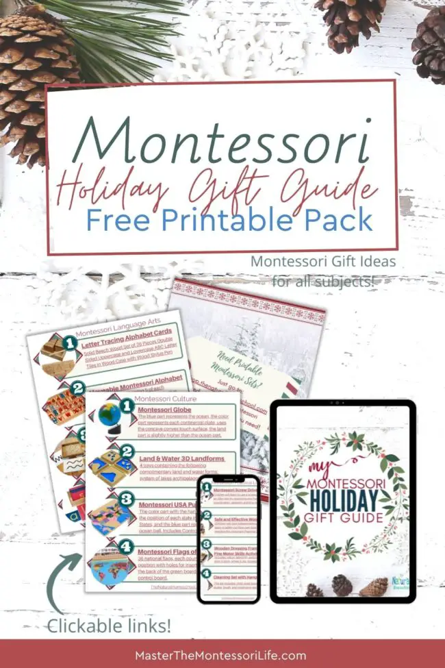 I've made it very simple for you to get your hands on these fantastic ideas for Montessori education!