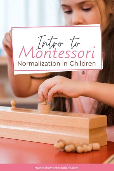 Let's discuss what Montessori normalization is, why it is important, what are some typical behaviors of normalized children and what are some things that you can do to help shortcut normalization in the children you work with.