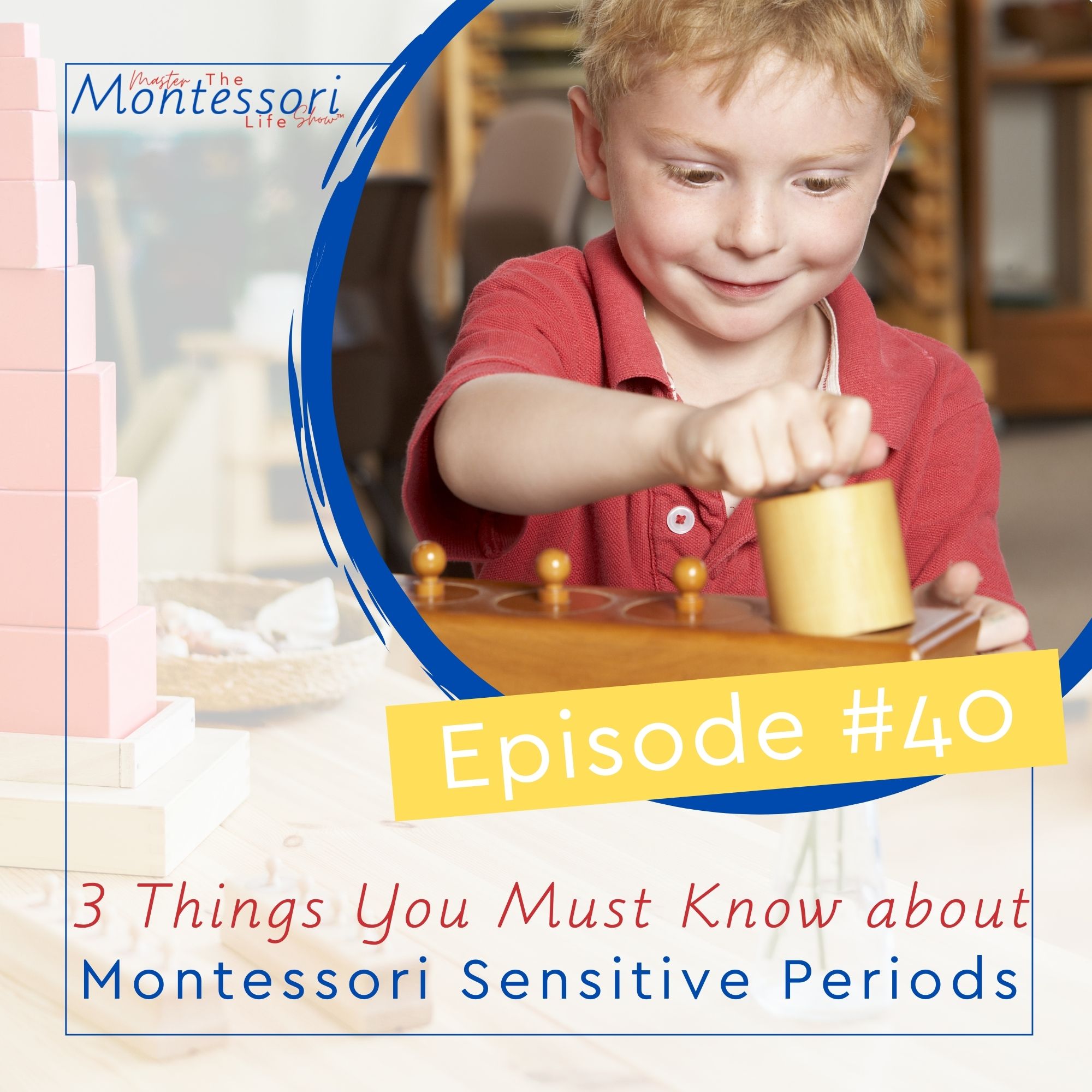 Episode 40: 3 things you must know about the Montessori Sensitive Periods