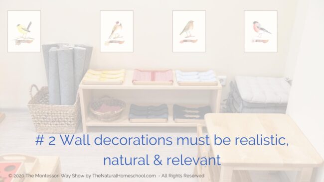 Do you want to know how to decorate your Montessori environment in a way that is consistent with the Montessori principles? Read on.