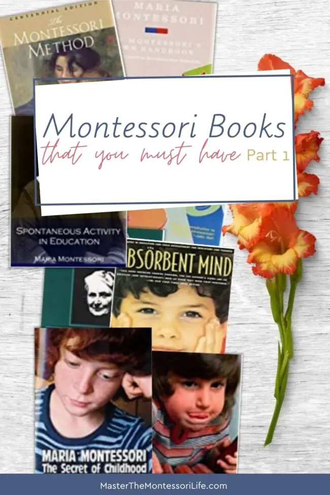 In this training, we will be talking about 3 of the best Montessori books that you MUST have and why!