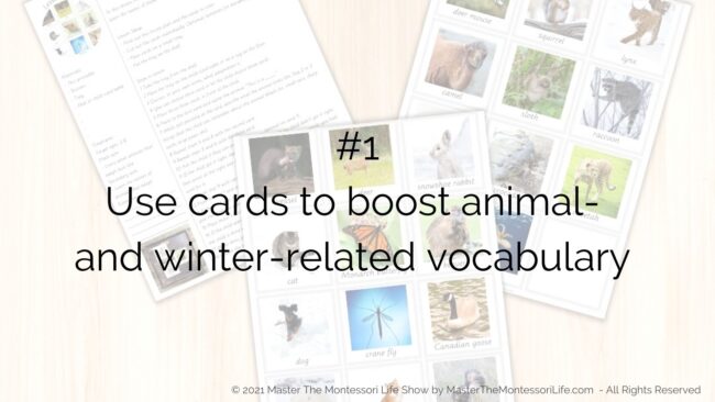 Come and find out how you can easily celebrate Winter by incorporating Montessori friendly printable activities about animals in Winter that children will love!