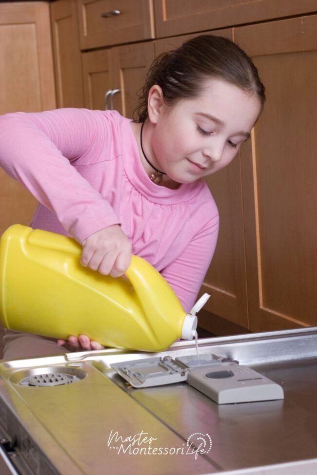 Parents help their kids take responsibility by assigning chores. This is a very important step and can make all the difference in the world.