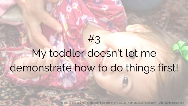 Toddlers have BIG energy and they have BIG plans for their days. Come and find out how to deal with wiggly toddlers the Montessori way.