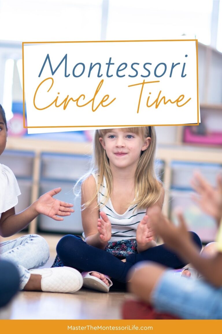 Montessori Circle Time - Master the Montessori Life