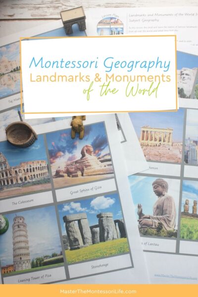 In this article, you will find out how to use Montessori Geography lessons to teach children about world landmarks and monuments.