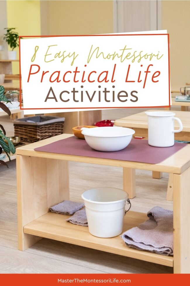 In this post, let's discuss 8 easy ways in which you can incorporate Montessori Practical Life activities for young children.
