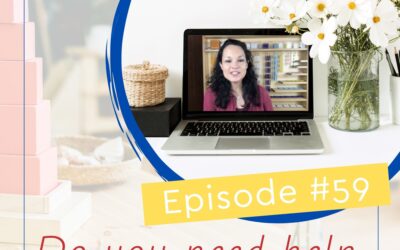 Episode 59: Do you need help in doing Montessori right?