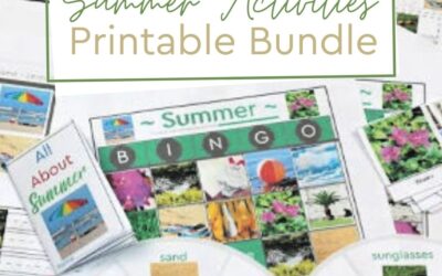 Montessori Friendly Summer Printable Bundle