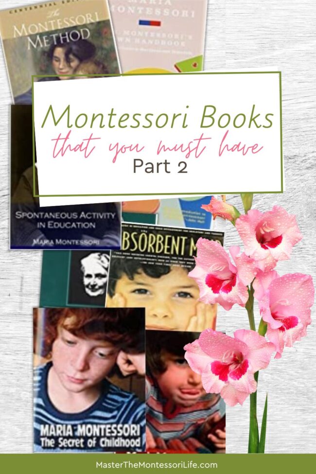 In this two-part training, we will be talking about another set of 3 of the best Montessori books that you MUST have and why!