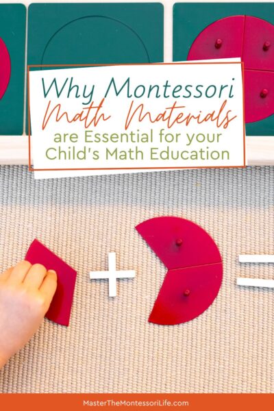 In this post, I am going to be sharing with you the importance of children using hands-on Montessori Math materials in the early years of development.