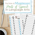 Montessori Language Arts takes a distinct approach to teaching parts of speech, transforming what could be a mundane subject into an engaging, hands-on learning experience for children.