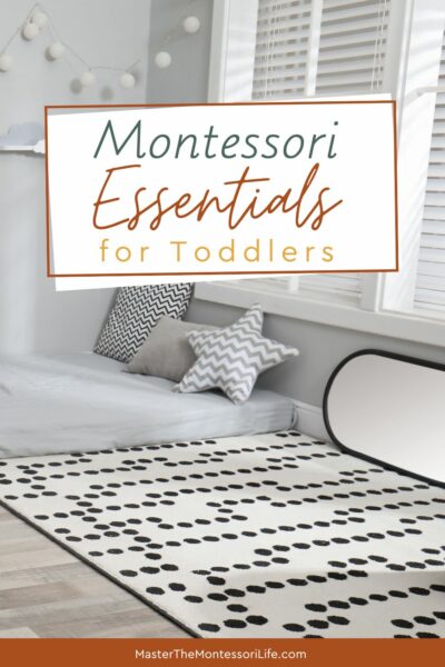 Let's take a look at some Montessori essentials for toddlers.
