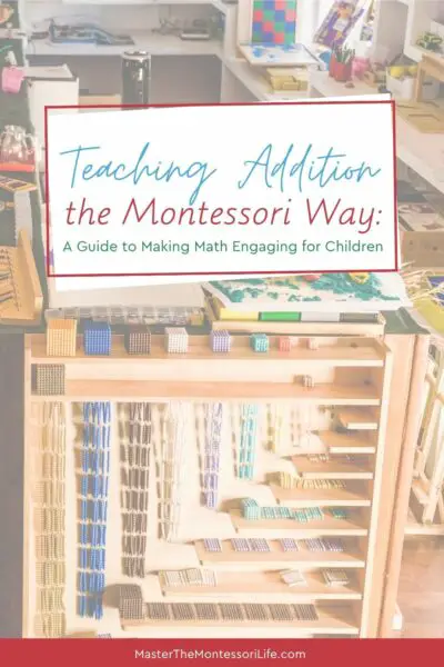 This blog post will explore three key points that outline the Montessori method of teaching addition.