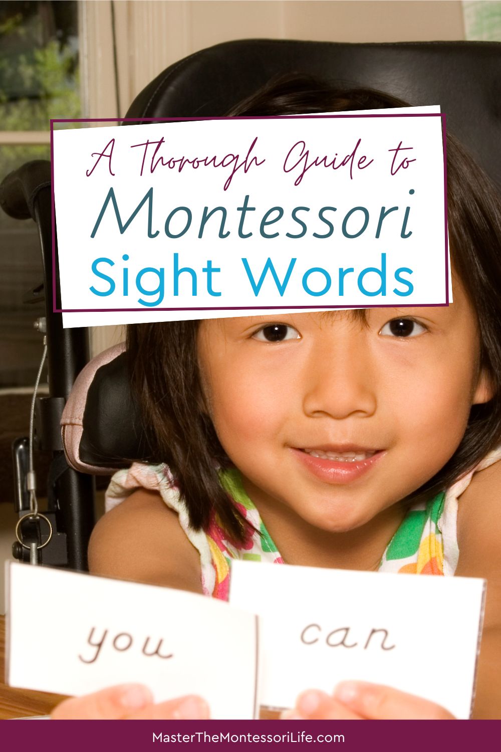 A Thorough Guide to Montessori Sight Words - Master the Montessori Life