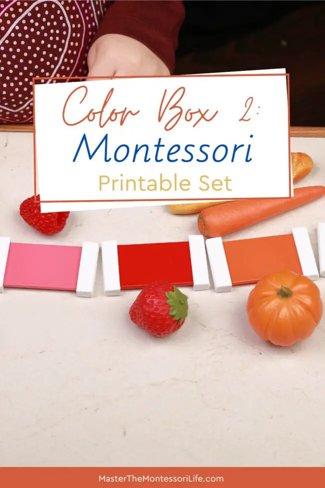 The Color Box 2 Montessori Printable Set is a wonderful tool designed to enrich your child’s understanding of color through joyful exploration!