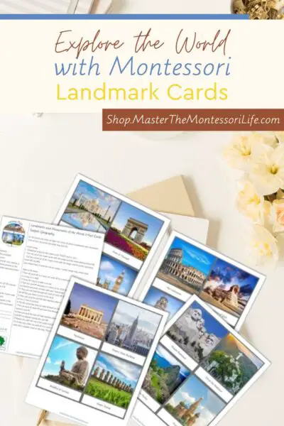 The Montessori Culture Landmarks and Monuments of the World 3-Part Cards + Lesson Plan is your passport to global learning adventures!