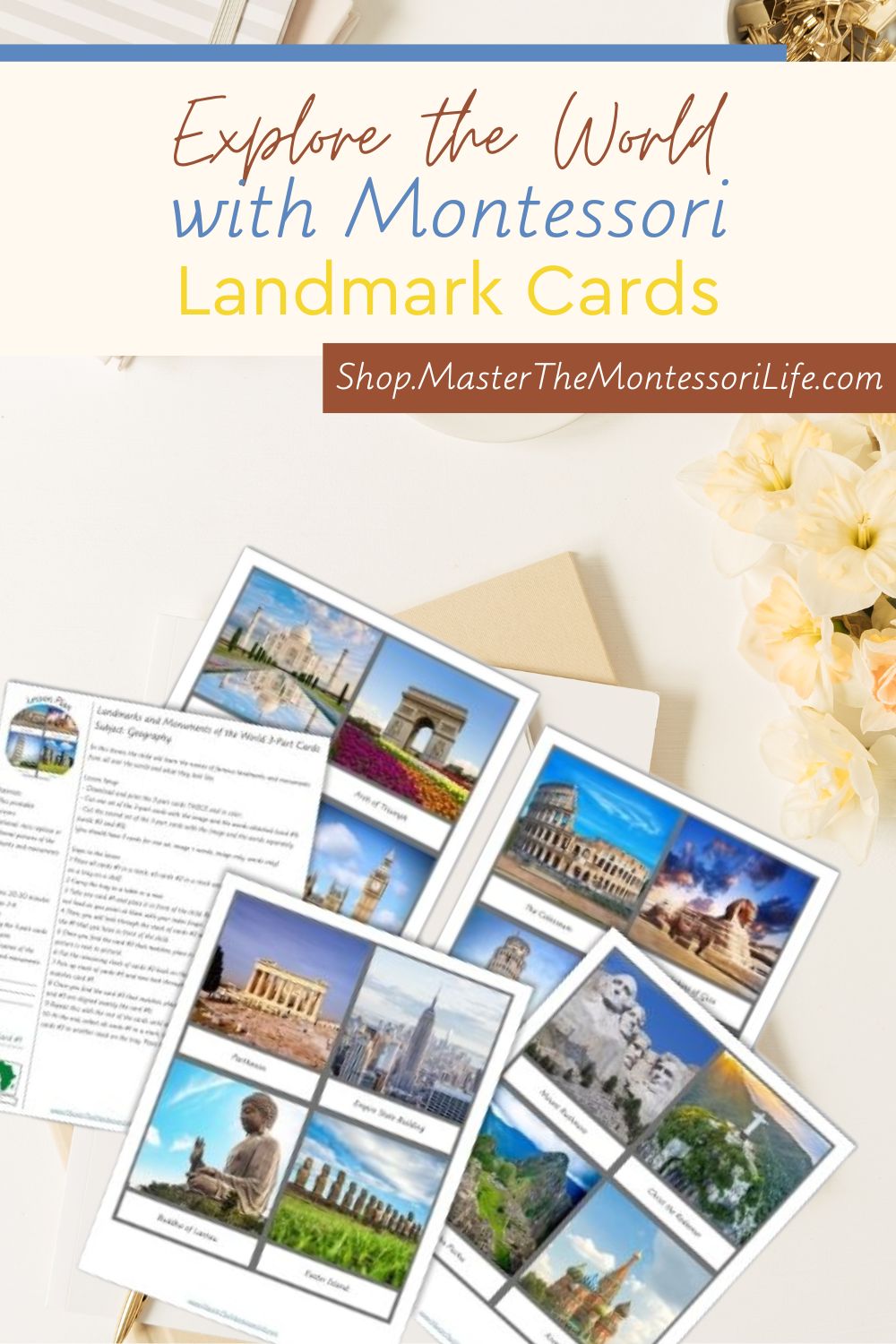 Explore the World with Montessori Landmark Cards