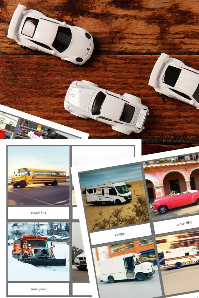One of the most exciting areas in the Montessori curriculum is the study of transportation on land.