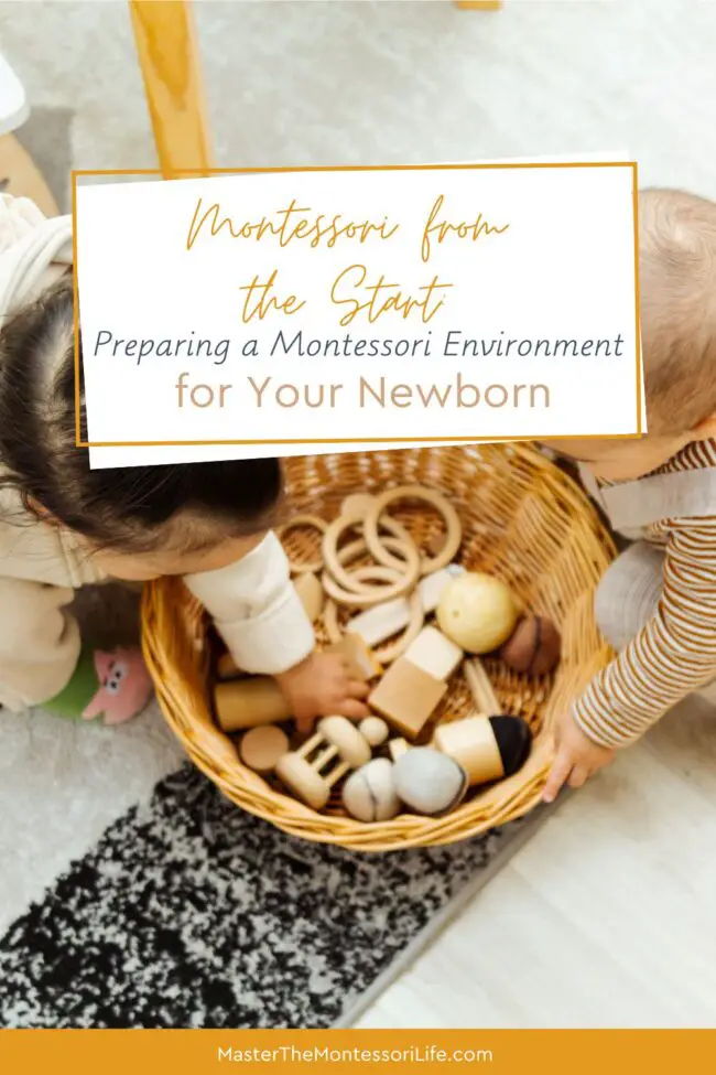 Preparing a Montessori environment for your newborn hasn't been easier than now! Let me give you some helpful tips.