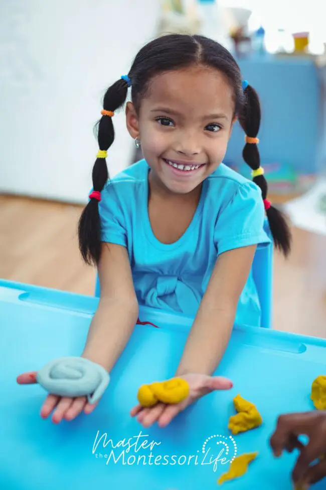 The Montessori Method puts a special focus on developing motor skills for hands, recognizing how essential they are for independence, confidence, and curiosity.