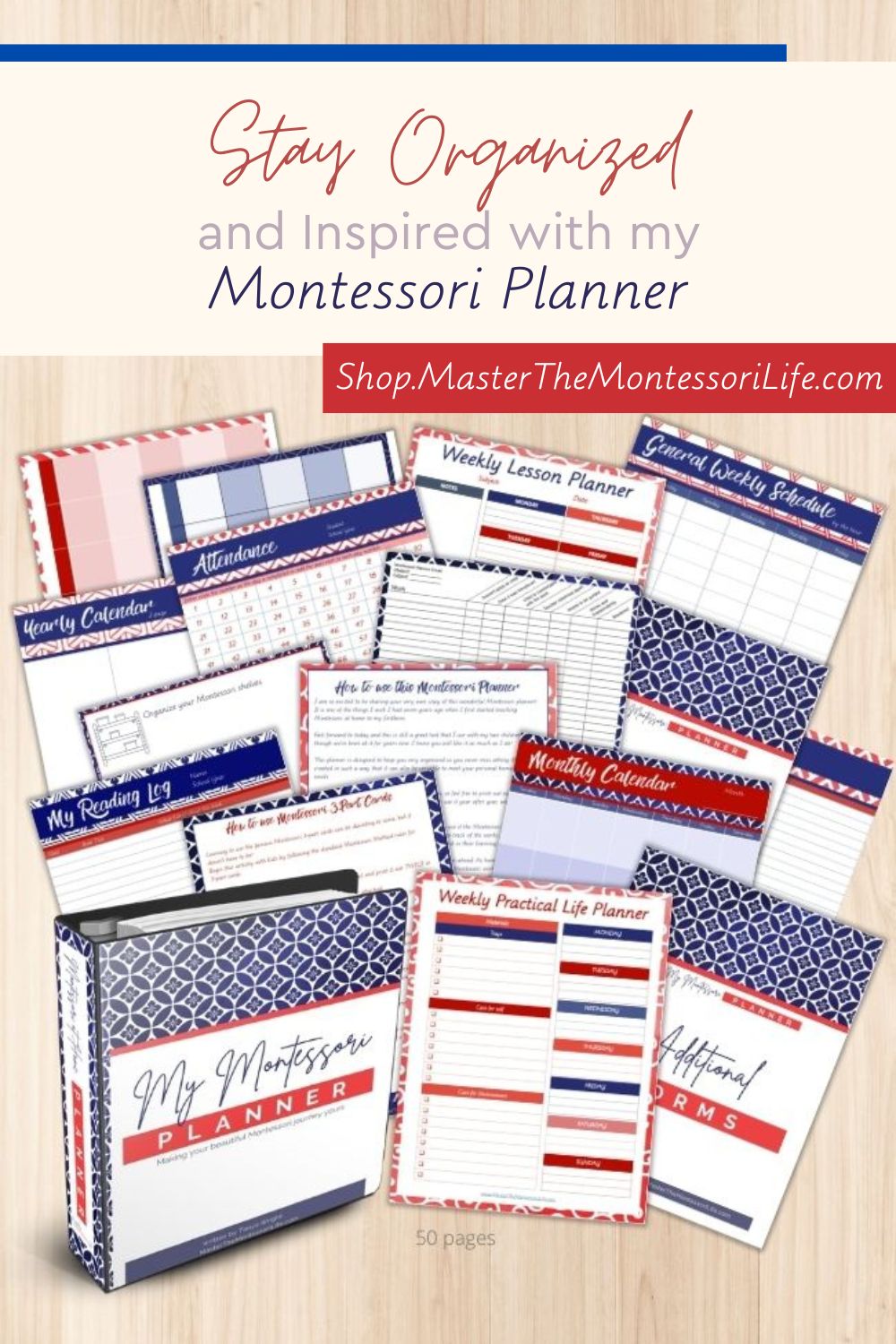 Stay Organized and Inspired with My Montessori Planner