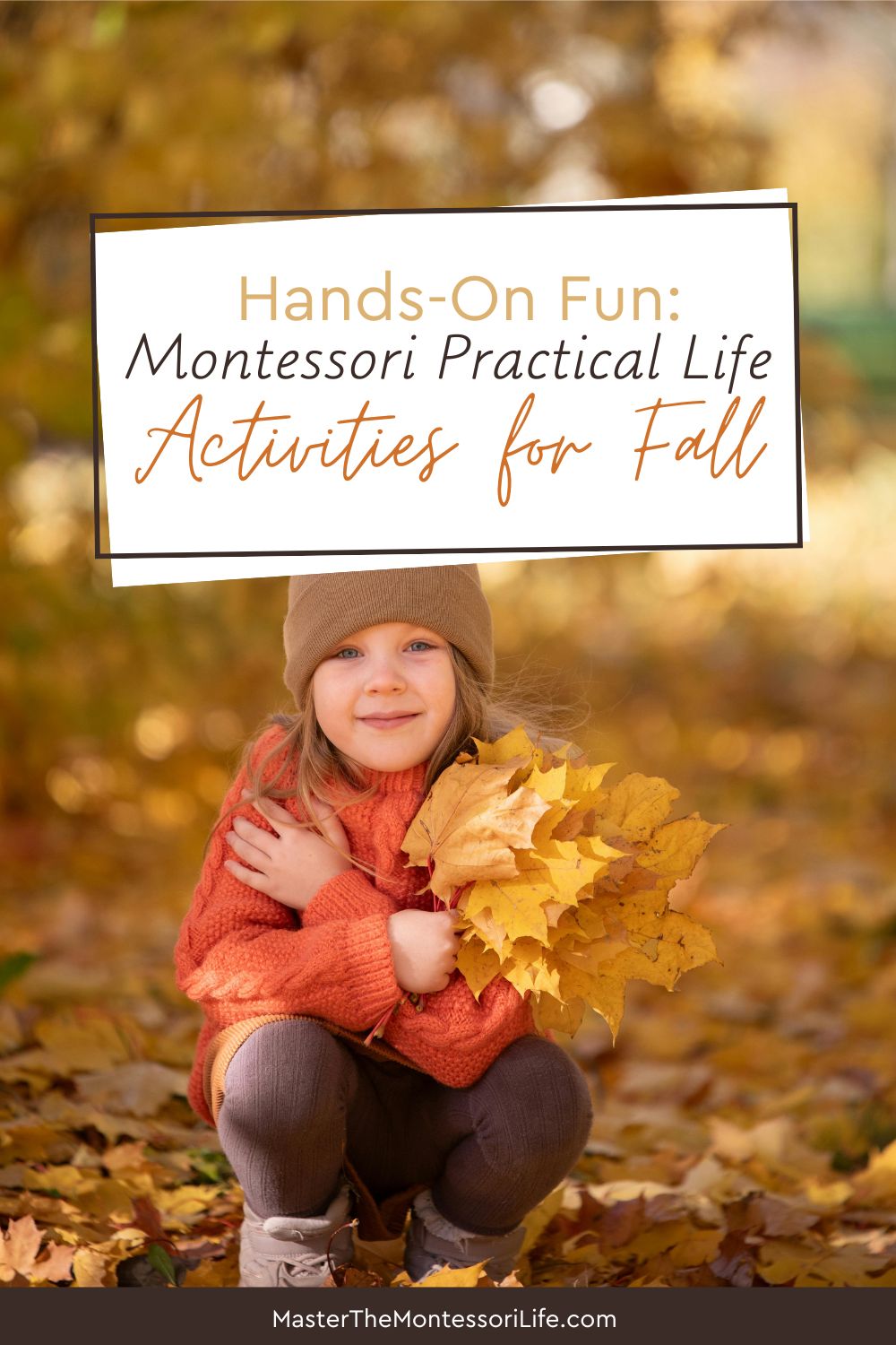 Hands-On Fun: 3 Montessori Practical Life Activities for Fall